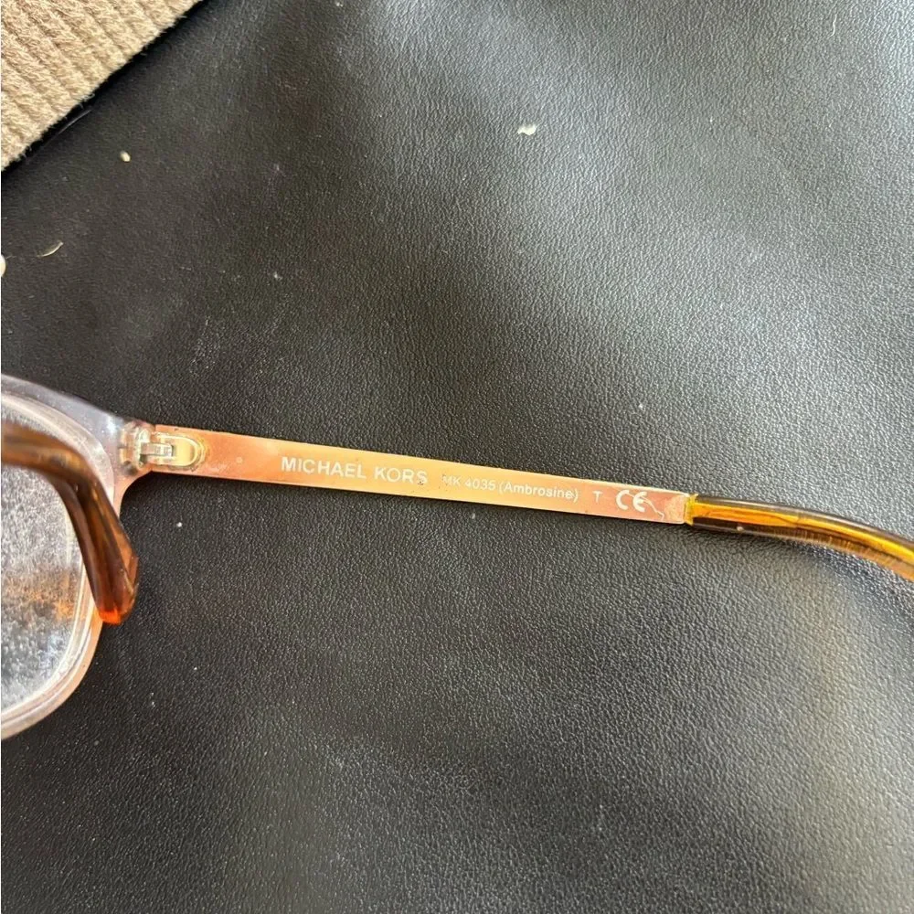 Michael Kors Mk4035 Ambrosine Rectangular Prescription Eyewear Frames